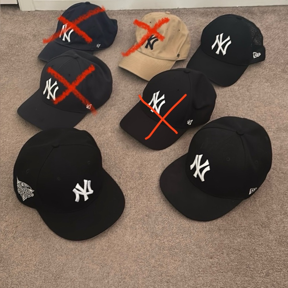 New York Yankees Baseball Caps Collection
